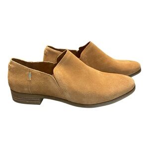 Toms Shaye Suede Low Bootie sz 10 NWOB